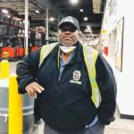 Photo of essential Local 853 member at Sysco